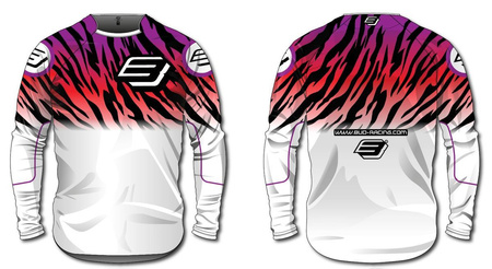 Jersey Youth BUD Zebra WSX White YL