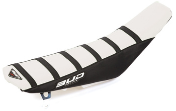 Housse de selle BUD Full Traction 85/100 KX 14-> bk-white top