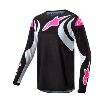 Maillot Alpinestars Stella Fluid Black White L