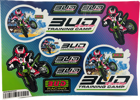 Stickers sheet Bud Training Camp A5 21x15cm