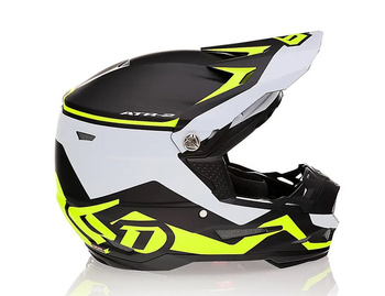 6D dziecięcy kask  ATR-2Y Drive Neon Yellow YXL