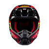 Kask Alpinestars S-M5 Rash Dark Gray Bright Red Glossy 