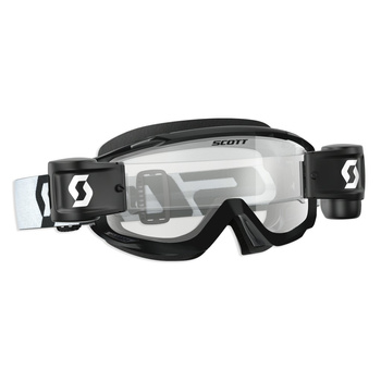 Masque Scott Split OTG WFS Roll Off Black White /Clear