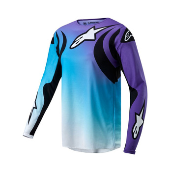 Maillot Alpinestars Stella Fluid White Turquoise XL