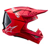 Casque Alpinestars S-M10 Flood Red Fluo Red Matt & Glossy M