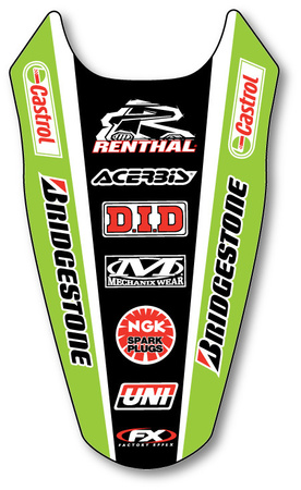 Déco garde boue arrière FX 250/450 KXF 06/08