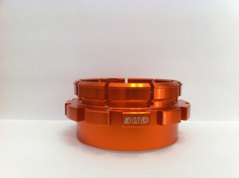 Kit réglage de précharge amort. alu Bud WP KTM SX125-450 11-> Orange