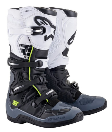 Bottes Alpinestars Tech 5 Black Drak Gray White 7 (40.5)