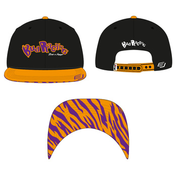 Casquette enfant Bud Racing Toon Mustard Purple -Taille unique