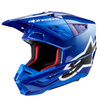 Casque Alpinestars S-M5 Corp Blue Glossy L