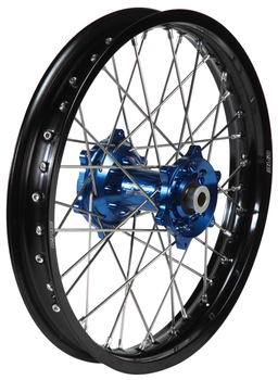 Roue arriere complete 65 YZ 18-> + 85 YZ/RM blue/bleu 14'