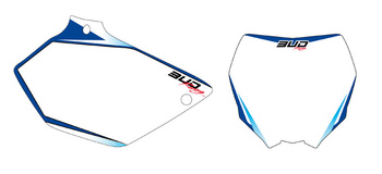 Fonds de plaques Bud YZ 125-250 07/14 white