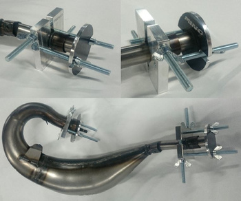 Kit pour réparation pot d'échappement 2 temps