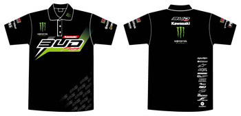 Polo staff Bud racing 16 Black M