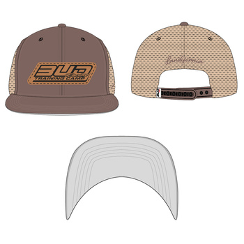 Casquette Bud Trainning Camp Leather Brown -Taille unique