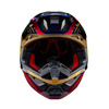 Casque Alpinestars S-M10 Era Gold Yellow Rio Red Glossy S