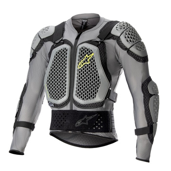 Gilet Alpinestars Bionic Action V2 Gray Black Yellow Fluo S