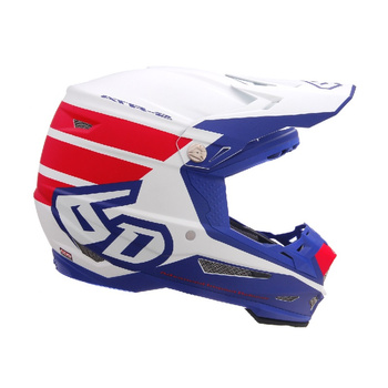 Casque 6D ATR-2 Stripe Red White XL