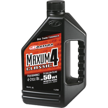 Huile moteur 4t Maxima Classic 4T 50WT 1L(American Big twin/Harley)