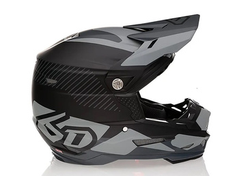 6D dziecięcy kask  ATR-2Y Fusion Black YLG