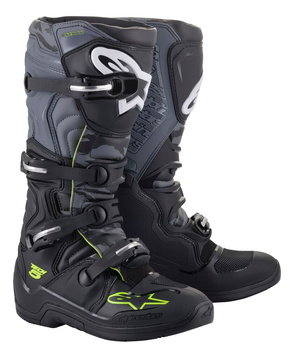 Bottes Alpinestars Tech 5 Cool Gray Yellow Fluo 13 (48)