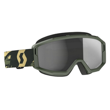 Masque Scott Primal Sand Dust Camo Kaki / Dark Grey Lens