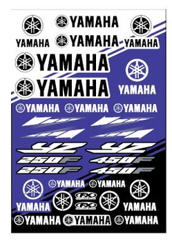 Zestaw naklejek stickers Factory Effex Yamaha YZ