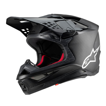 Casque Alpinestars S-M10 Fame Black Carbon Matt Glossy XS