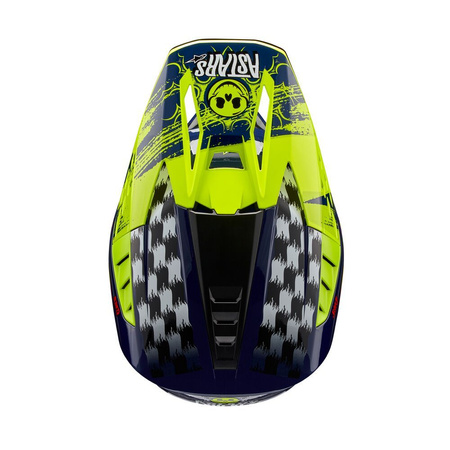 Casque Alpinestars S-M5 Rash Night Navy Yellow Fluo Glossy L