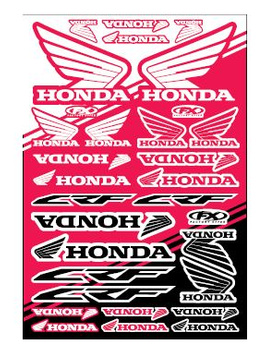 Zestaw naklejek stickers Factory Effex Honda CRF