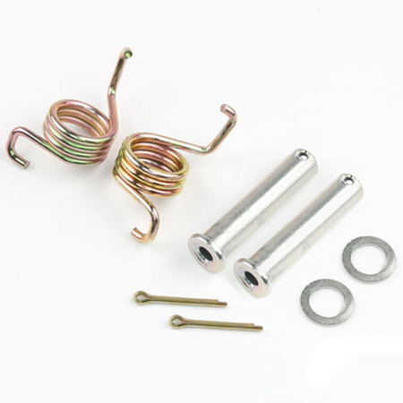 Replacement foot peg spring and pin set. +axe KX 65 00->+80/85 KX 98->