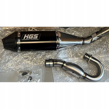 HGS WYDECH KOLANKO TŁUMIK CONICAL BLACK YAMAHA YZF 250 YZ 19-24