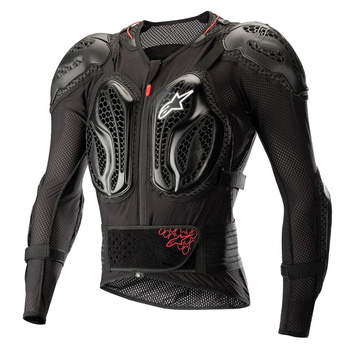 Gilet Enfant Alpinestars Bionic Action Jacket Black Red S/M