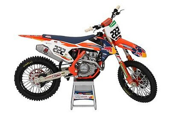 KTM 450 SXF Factory Cairoli 222 1/10° NewRay