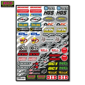 Stickers sheet Micro logos universal 30x42cm