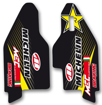 Déco de prot.de fourche 250 RMZ 10->+ 450 RMZ 08->