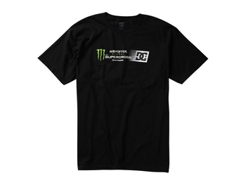 Tee shirt DC Shoes Monster SX12 black L-DPMJE812