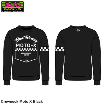 Sweat Crewneck BUD Moto X Black L