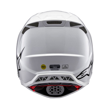 Casque Alpinestars S-M10 Solid White Glossy XS