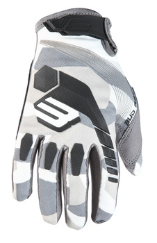 Gants BUD MX "2501" White /Grey Camo XXL