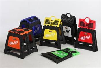 Bike stand Bud racing yellow