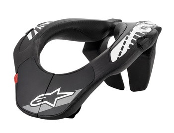 Tour de Cou Enfant Alpinestars Neck Support Black White OS