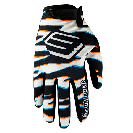 Gants BUD SX Lite Zebra White Blitz XL