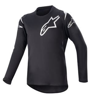 Maillot Enfant Alpinestars Racer Graphite Black Reflective Black M