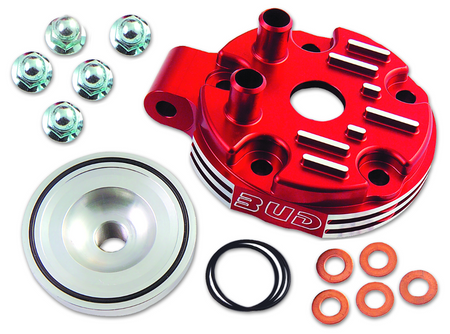 Culasse Bud 85 KTM 04/12 avec patte support moteur - Blue