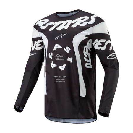 Maillot Enfant Alpinestars Racer Hana Black White XL