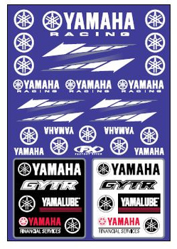 Planche stickers Factory Effex Yamaha Racing