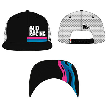 Casquette Bud Racing Oil Navy White -Taille unique