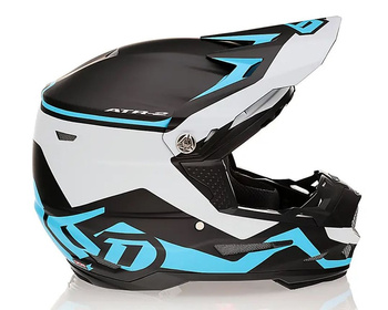 6D dziecięcy kask  ATR-2Y Drive Cyan YLG