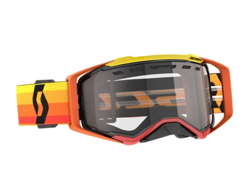 Masque Scott Prospect Enduro Orange Yellow / Clear Works